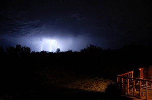 desert lightning strike